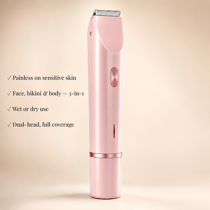 Rêve Beauty 3-in-1 Trimmer - Face, Bikini & Body